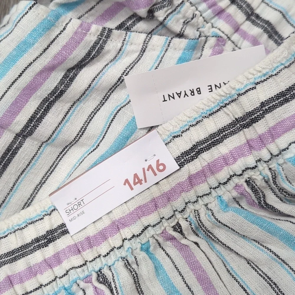 🌟NWT Lane Bryant Stretch Mid Draw Shorts